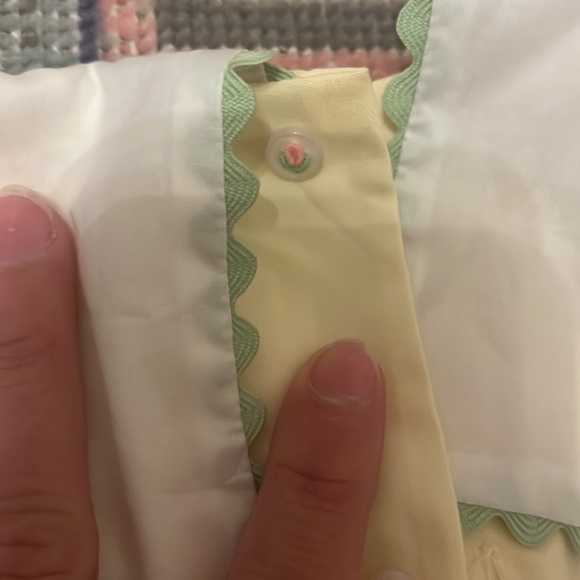 Proper Peony Floral Trim Pleat Dress - Picture 10 of 10